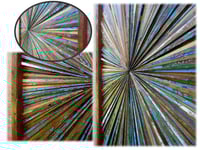 Image 4 of "Starburst Watershed"  Reclaimed Vintage Wood Artwork