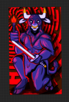 Red Labyrinth Sticker
