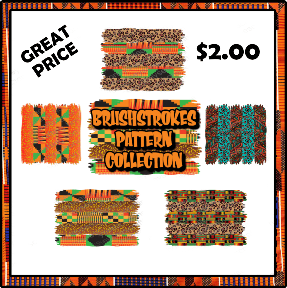 Image of BRUSHTROKE PATTERN COLLECTION