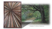 Image 1 of “Starburst A Walk In The Woods" Reclaimed Vintage Wood Artwork