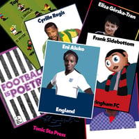 8 Football is Poetry Stickers