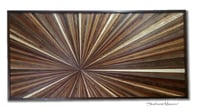 Image 1 of “Starburst Mission” Reclaimed Wood Artwork