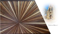 Image 2 of “Starburst Mission” Reclaimed Wood Artwork