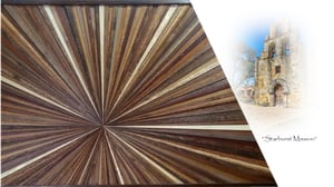 Image of Artwork Reclaimed Wood “Starburst Mission”