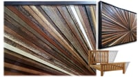 Image 4 of “Starburst Mission” Reclaimed Wood Artwork