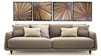 Image 2 of "Starburst Alaska" Reclaimed Wood Artwork