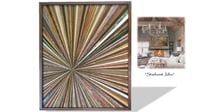Image 1 of "Starburst Jules" Reclaimed Wood Artwork