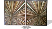 Image 2 of "Starburst Jules" Reclaimed Wood Artwork
