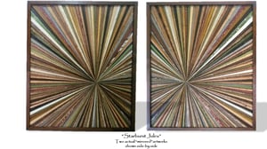 Image of Artwork Reclaimed Wood "Starburst Jules"