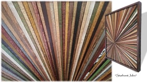 Image of Artwork Reclaimed Wood "Starburst Jules"