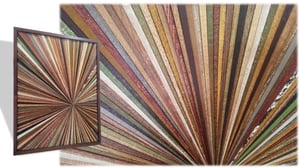 Image of Artwork Reclaimed Wood "Starburst Jules"