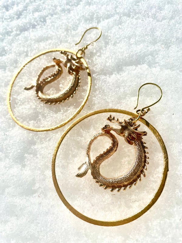 Image of Dragon Spirit Earrings