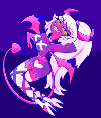 Image 2 of Verosika Mayday - Holographic Acrylic Pin