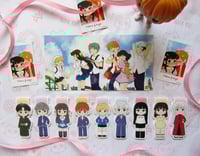 Image 1 of Fruits Basket Bookmarks + Print + Polaroid