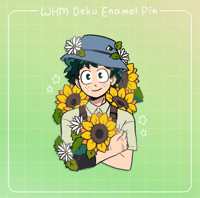 Image 2 of WHM Deku Enamel Pin