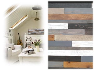 Image of Artwork Reclaimed Wood "Minneapolis" and "Pebble Beach"