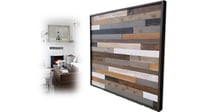 Image 3 of "Pebble Beach"  Reclaimed Wood Artwork