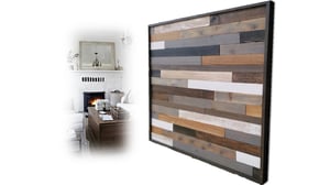 Image of Artwork Reclaimed Wood "Pebble Beach" and "Minneapolis"