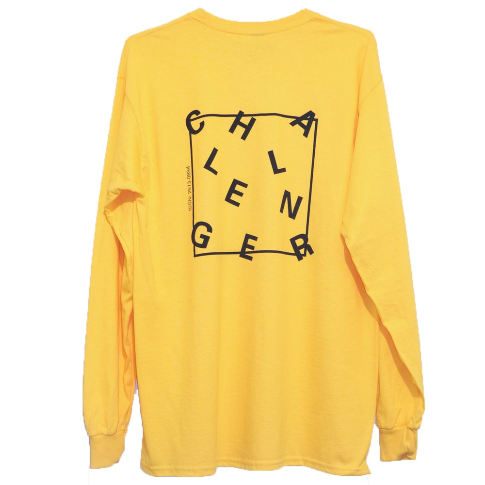 Image of Jumbled Long Sleeve Tee - Gold