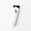 Double wall stainless steel bottle 740ml white ***seconds***