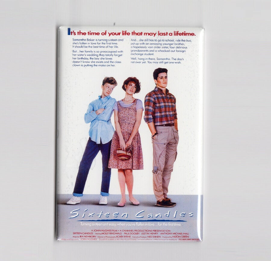 Image of Sixteen Candles Movie Poster / Magnet