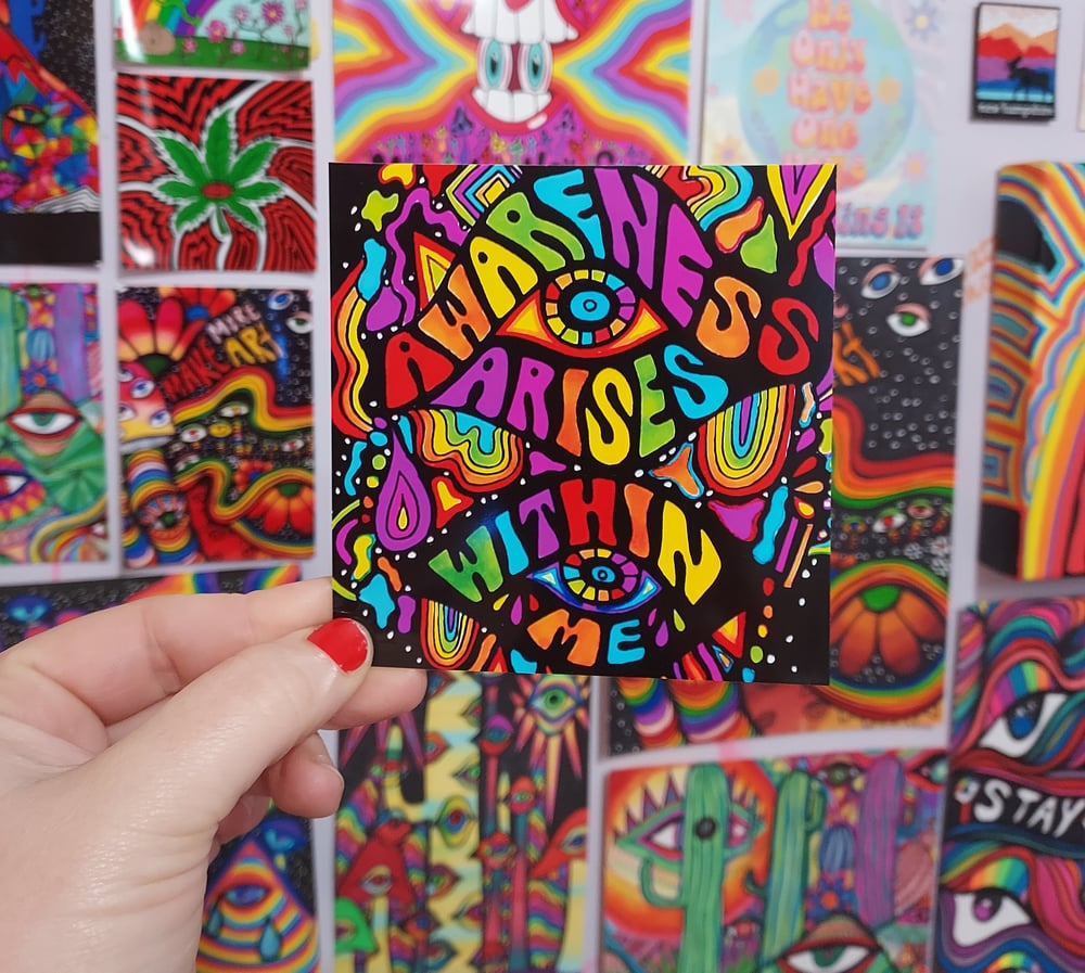 'Awareness Arises Within Me' Print
