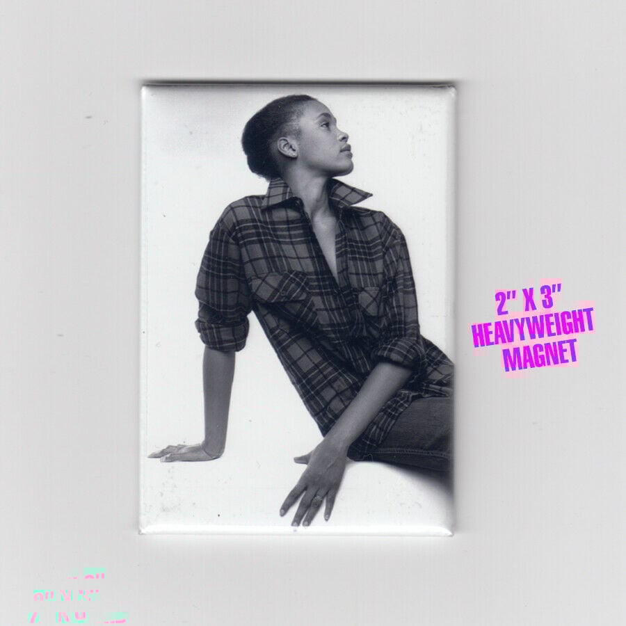 Image of Whitney Houston - Flannel / Magnet