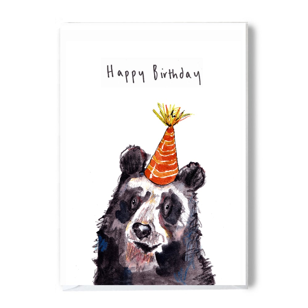 Image of birthday bear card