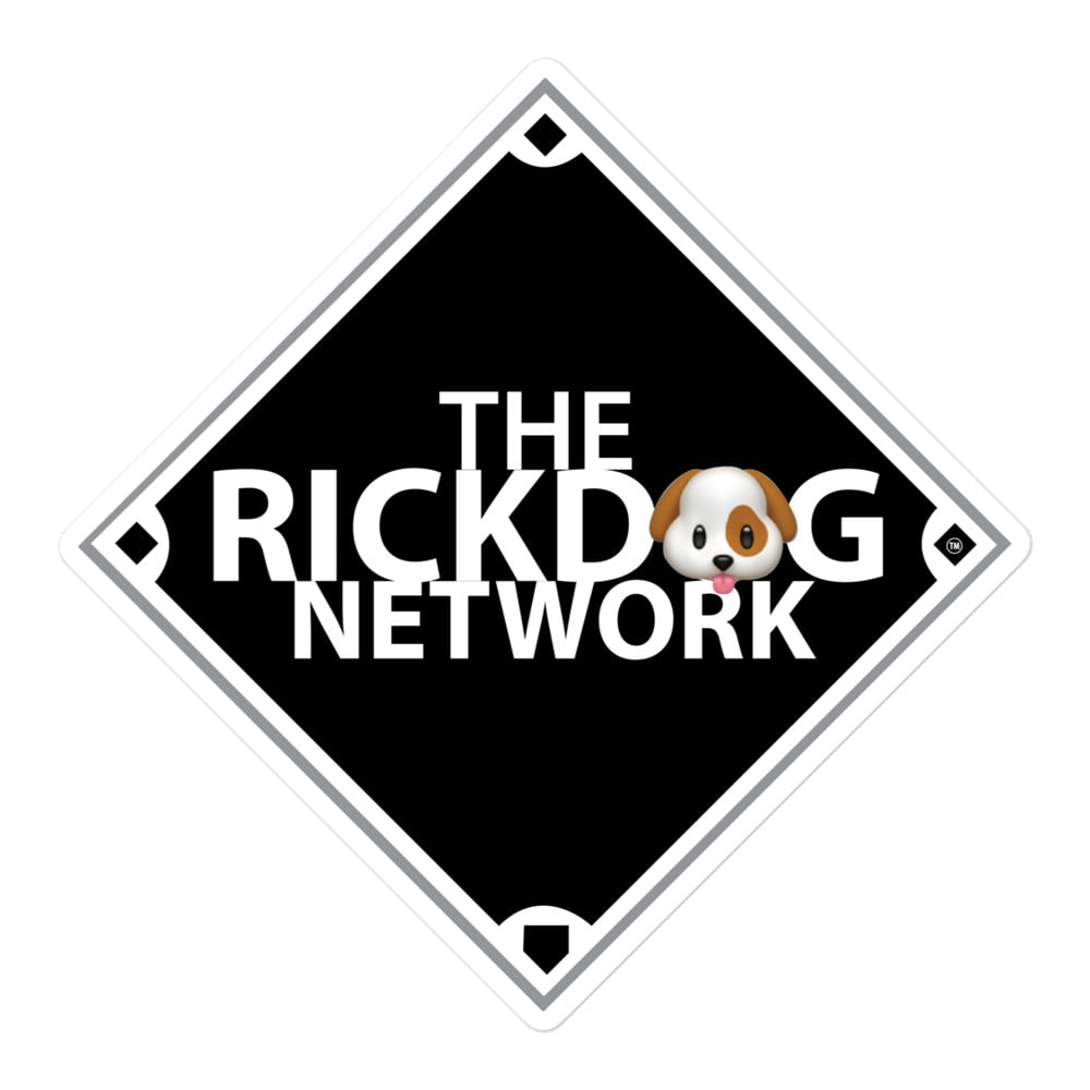 The RickDog Network Bubble-free stickers