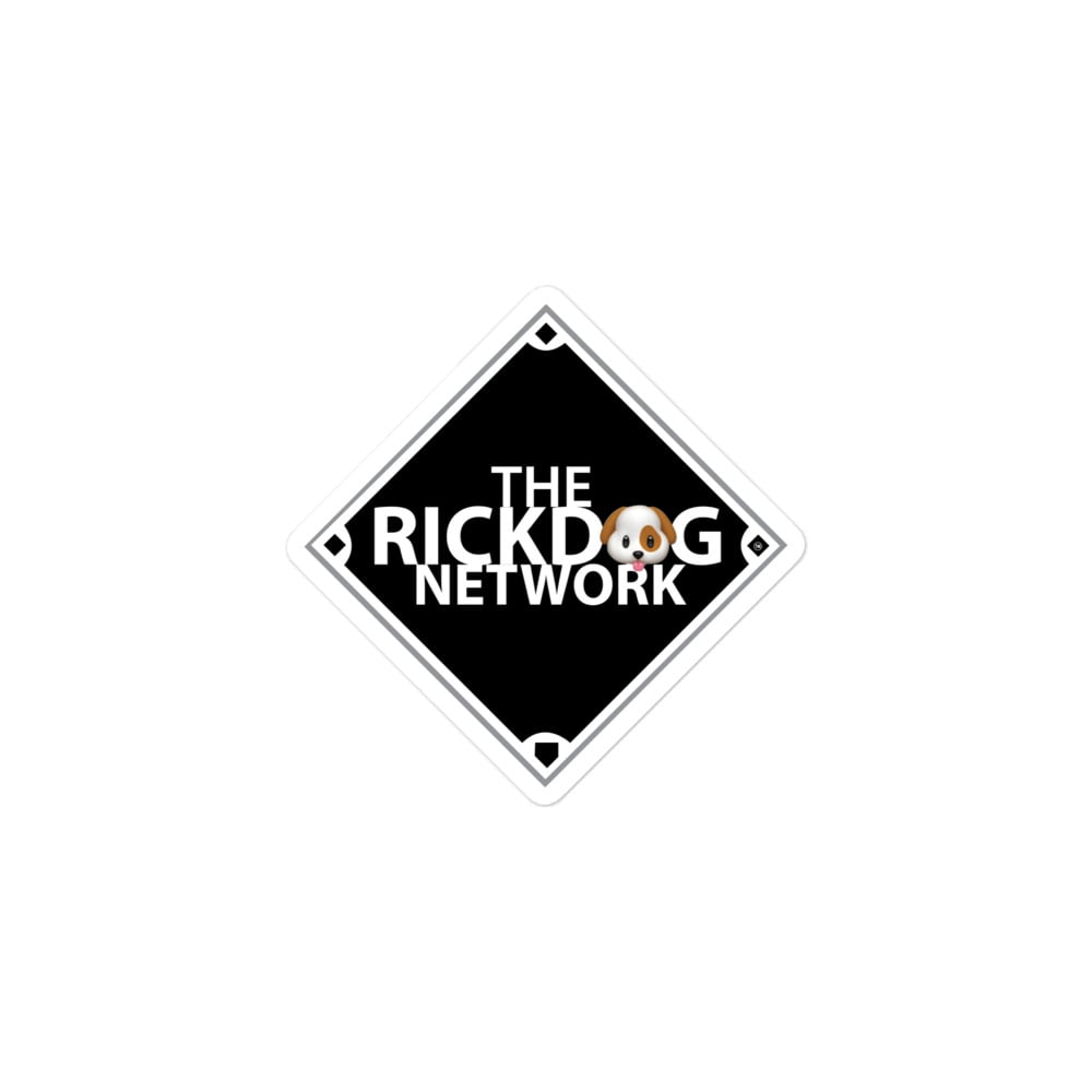 The RickDog Network Bubble-free stickers