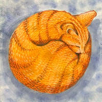 Image 2 of Custom Cat Portrait (Multiple Sizes)