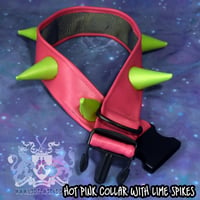 Image 2 of CUSTOM Spike Collar - You Choose Colors and More!