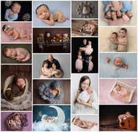 Image 2 of Newborn (W/SIBLING/PARENT) Full Session (DEPOSIT)