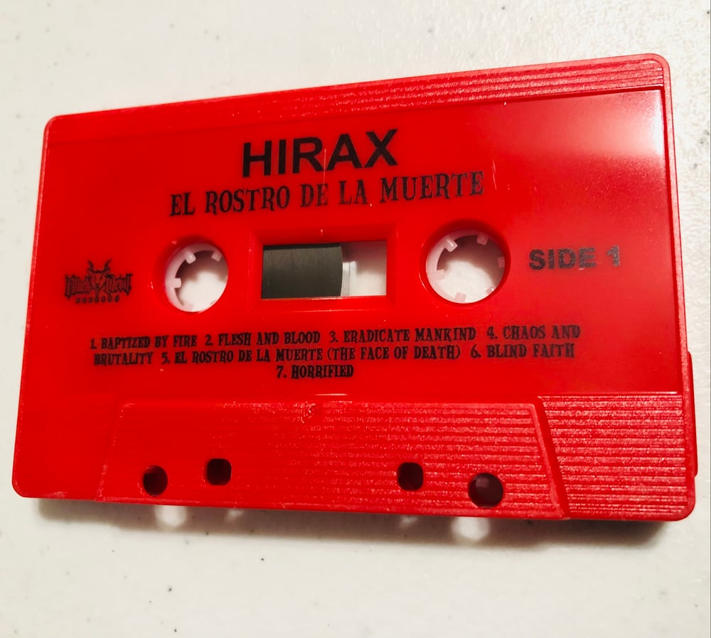HIRAX "El Rostro de la Muerte" cassette