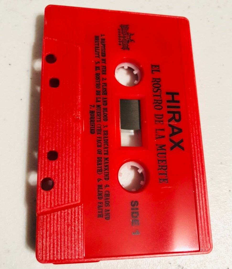 HIRAX "El Rostro de la Muerte" cassette