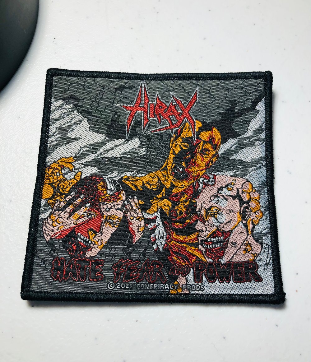 HIRAX Hate Fear And Power Patch