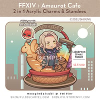 Image 1 of FFXIV : Lahabrea's Bread Basket [2 in 1 Charm & Standee](PRE-ORDER)