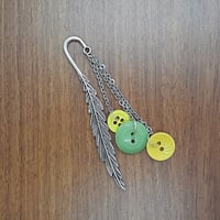 Citrus Pop Button Bookmark
