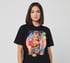 ‘candy queen’ – vibrant collage art t-shirt, black Image 4