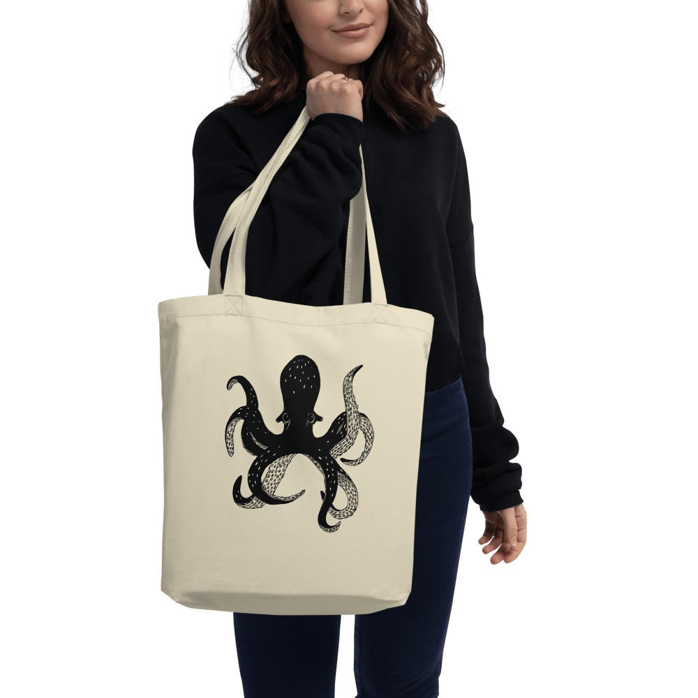 Eco Tote Bag: Octopus
