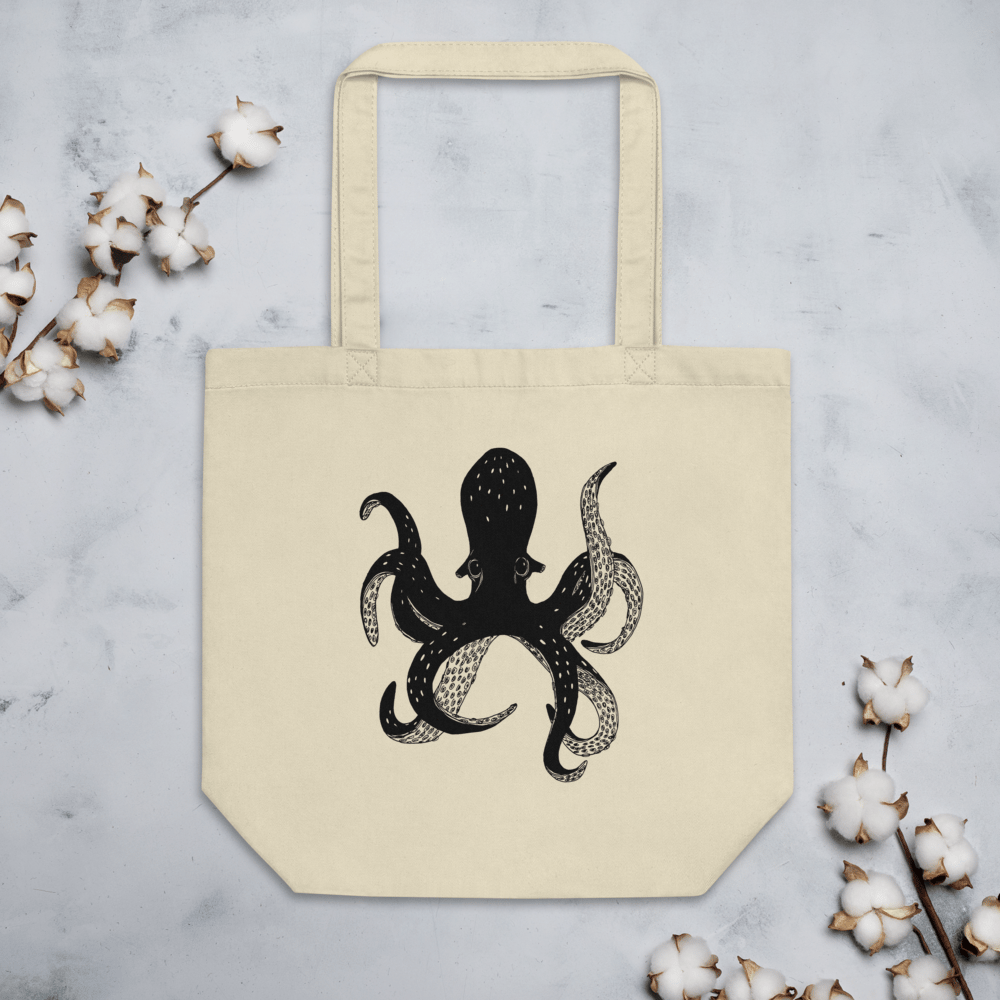 Eco Tote Bag: Octopus