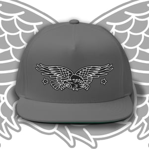 Image of EMBROIDERED EAGLE SNAPBACK