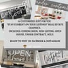 15 Customized JUST FOR YOU "Stay Current On Your Listings" Real Estate Graphics 