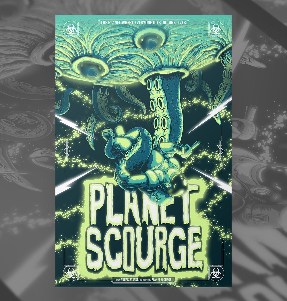 Planet Scourge Poster