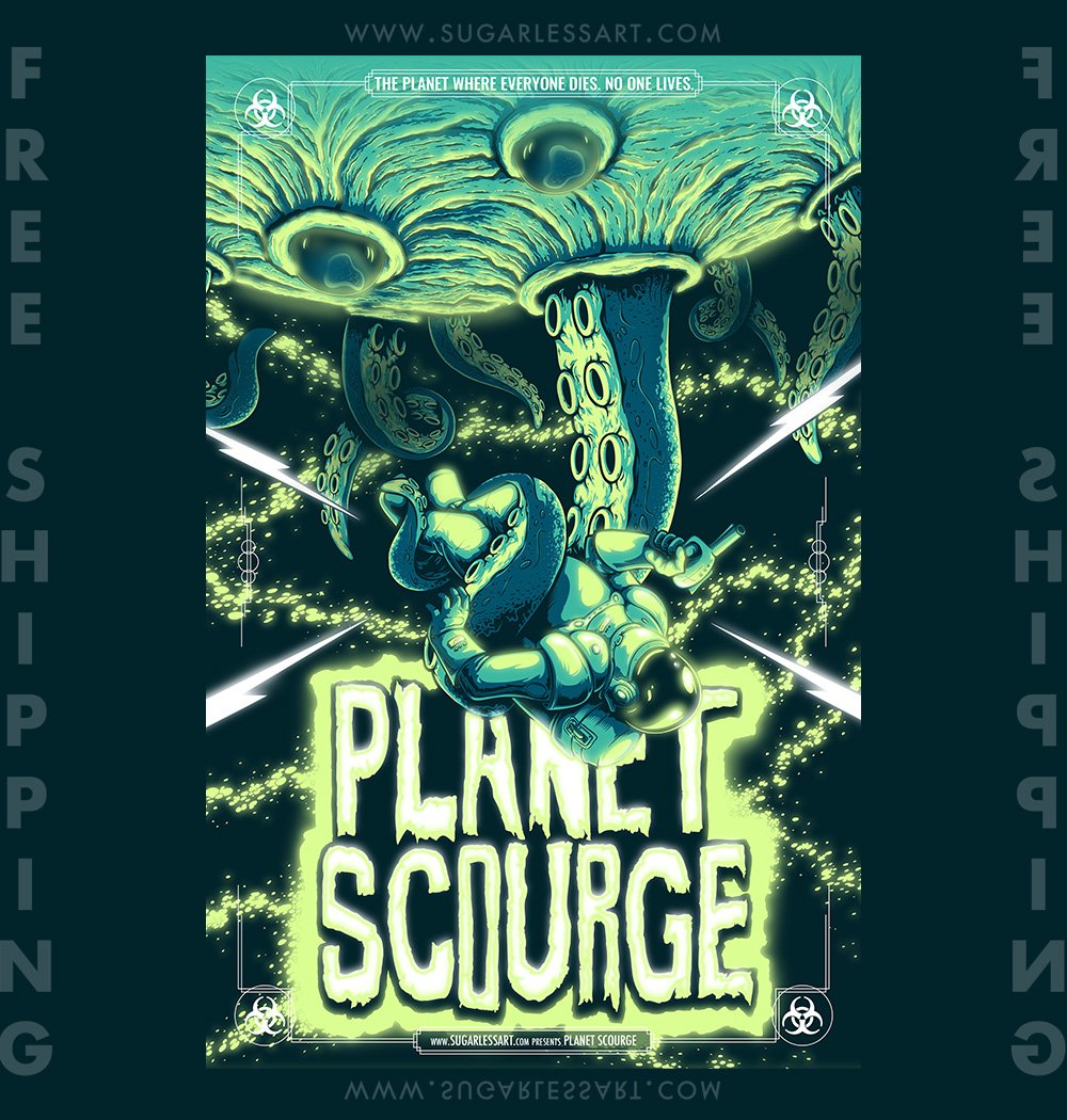 Planet Scourge Poster