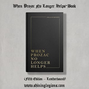 Image of Niklas Kvarforth "When Prozac No Longer Helps" BOOK (Blood Edition)