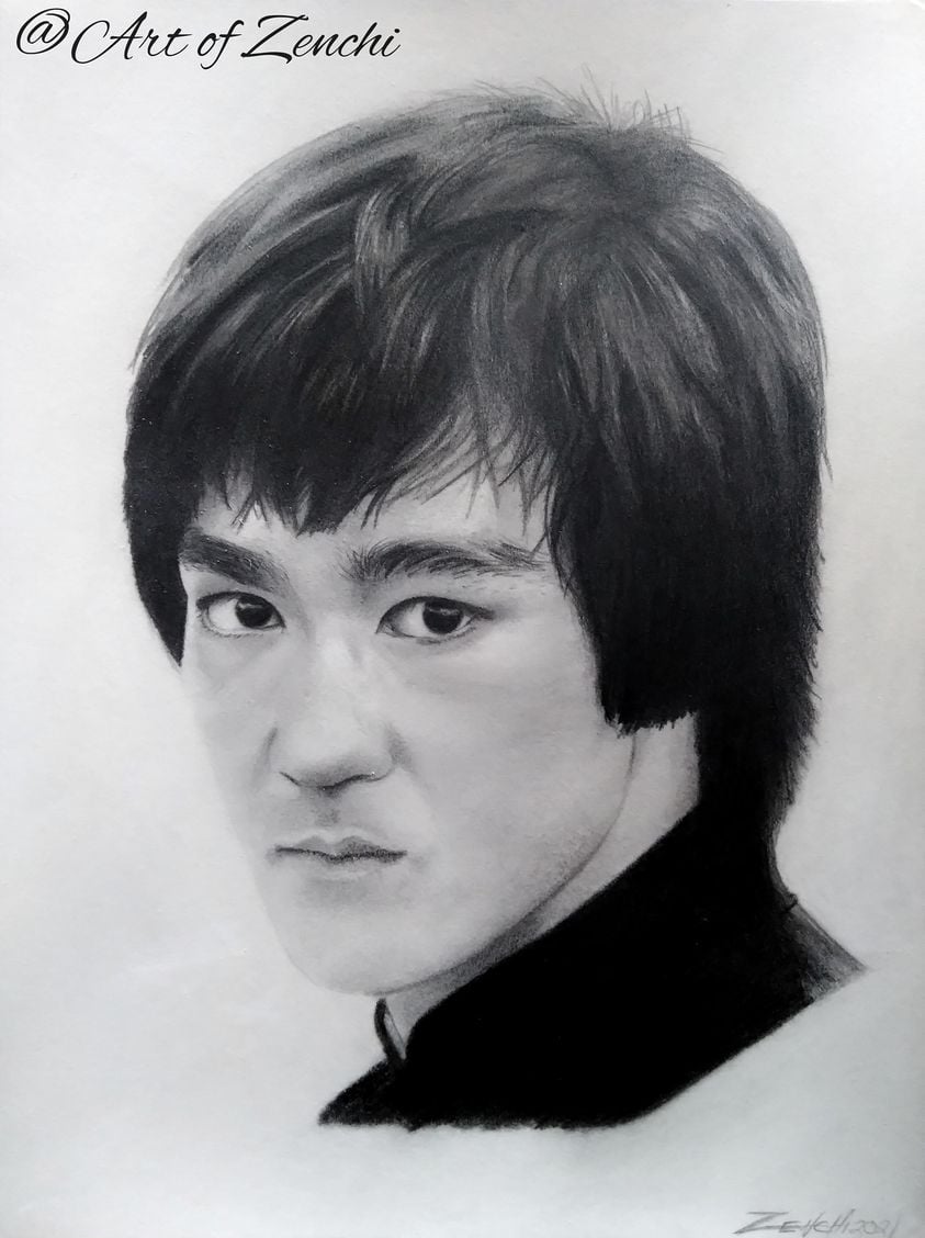 Bruce Lee Portrait | ZenchiArts