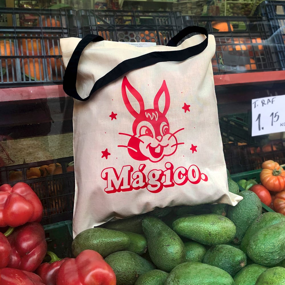 MAGICO. COTTON TOTEBAG