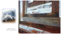 Image 3 of "Mountain Snow" Reclaimed Vintage Wood Artwork