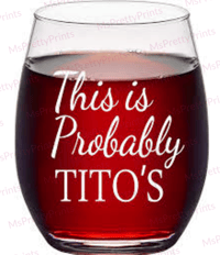 Image 1 of  Funny-2  Novelty Wine Glasses